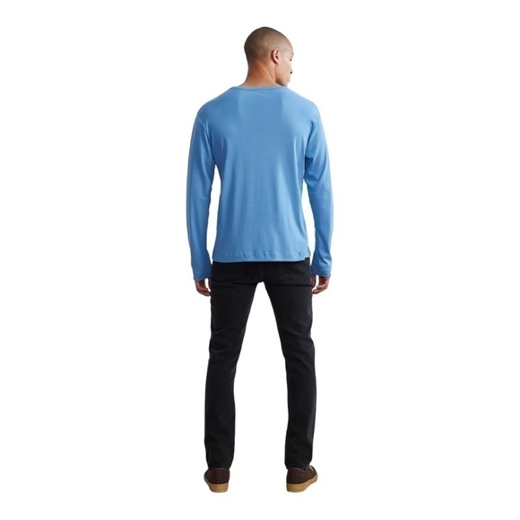 Nn07 light blue Arnold long sleeve pocket tshirt - Picture 3 of 10